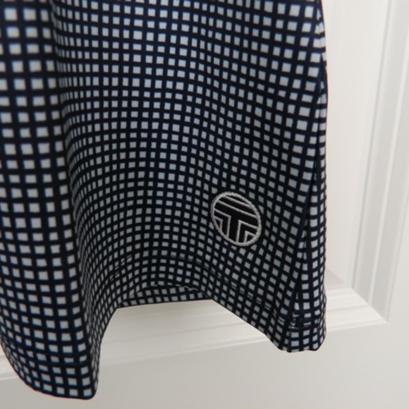 TORY BURCH SPORT V-Neck Tennis Top Sz M - Picture 2 of 3